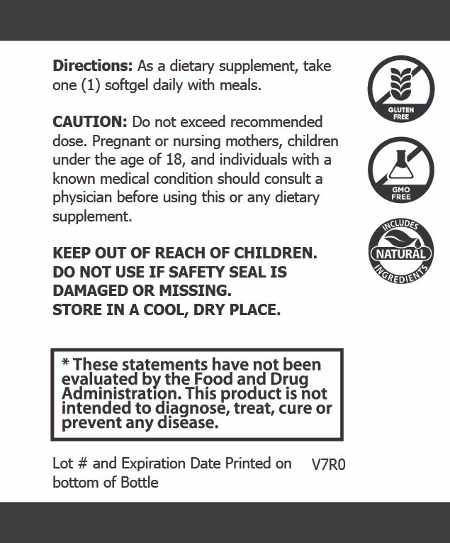 TYPE ALPHA Omega 3 Fish Oil Supplement - In Honor of Thin Gold Line Emergency Dispatcher Heroes: