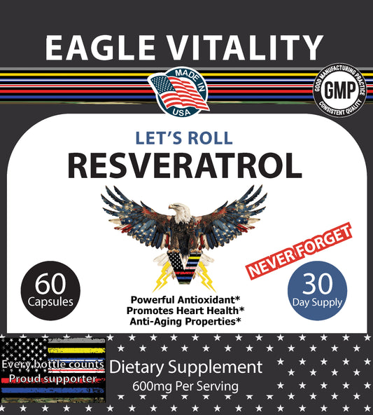 LET'S ROLL Resveratrol - In Honor Of The Heroes Of September 11th
