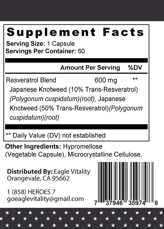 LET'S ROLL Resveratrol - In Honor Of The Heroes Of September 11th